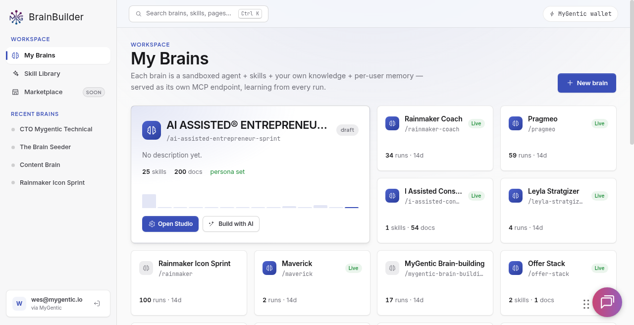 MyGentic Brain Builder